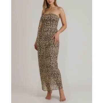 Ponitrack Y2k Animal Print Two Piece Set for Women