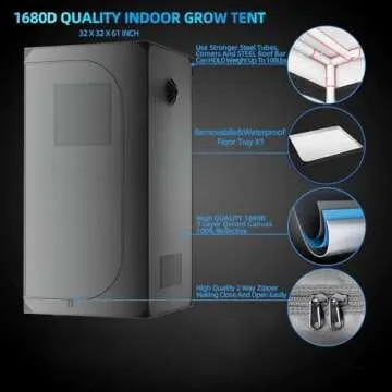 Integrated Auto Grow Tent Complete Kits for Indoor Plants