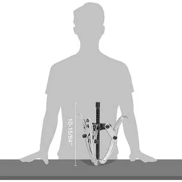 DURATECH 8-Inch 3-Jaw Gear Puller for Mechanics