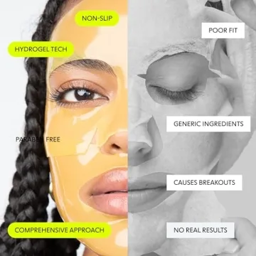 Brightening Hydrogel Face Mask for Radiant Skin