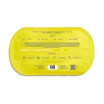 Brightening Hydrogel Face Mask for Radiant Skin