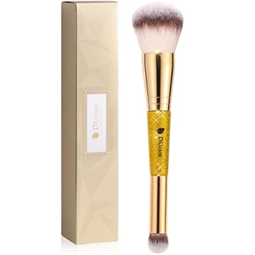 DUcare Double Ended Foundation & Concealer Brush for Flawless Makeup