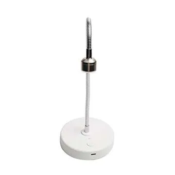 YIZHUO UV Light for Nails Gel UV Led Nail Lamp Led UV Led Nail Lamp Gel X Lamp Portable Rechargeable GooseNeck Nail Dryer Nail Lights for Semi Cured Gel Nail Strips