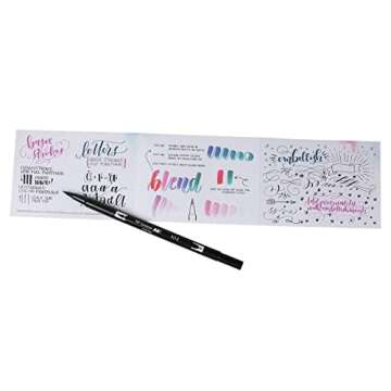 Tombow 56191 Advanced Lettering Set. Includes Need to Enhance Your Hand Lettering