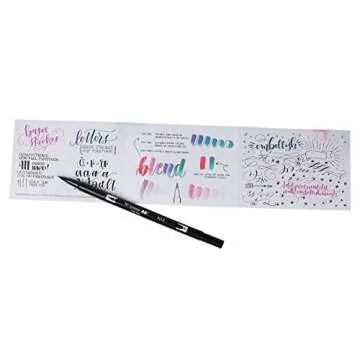 Tombow 56191 Advanced Lettering Set. Includes Need to Enhance Your Hand Lettering