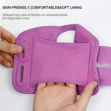 NuCamper Wrist Brace Carpal Tunnel Right Left Hand for Men Women, Night Wrist Sleep Supports Splints Arm Stabilizer with Compression Sleeve Adjustable Straps,for Tendonitis Arthritis Pain Relief (Left and Right Hand-Purple, Small/Medium (Pack of 2))