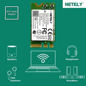 NETELY QCNFA435 WiFi 5 Adapter for Laptop PCs - 600Mbps Speed