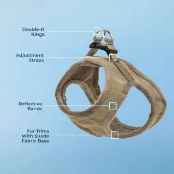 Cozy Step-in Dog Harness for Comfortable Walks