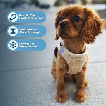 Cozy Step-in Dog Harness for Comfortable Walks