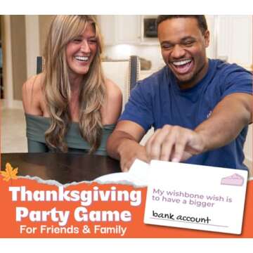 OFF TOPIC Friendsgiving: A Thanksgiving Game for Adults - Fun Holiday Party Game for Friends & Famil...