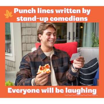 OFF TOPIC Friendsgiving: A Thanksgiving Game for Adults - Fun Holiday Party Game for Friends & Family - Friendsgiving Dinner Game