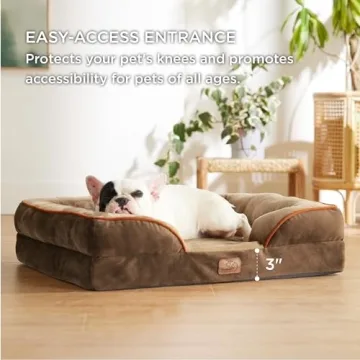 Bedsure Orthopedic Dog Bed - Waterproof Medium Couch
