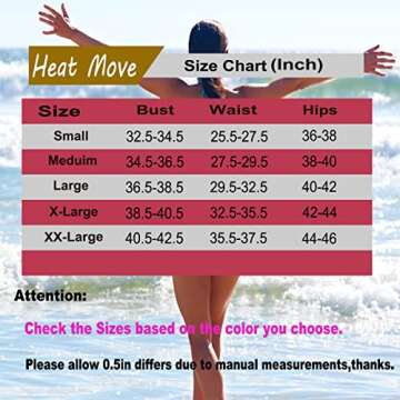 Heat Move Women Retro Flounce High Waisted Bikini Halter Neck Two Piece Swimsuit (M, Red)