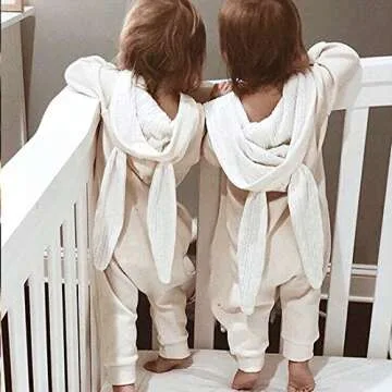 Simplee Kids Bunny Romper for Cute Easter Fun