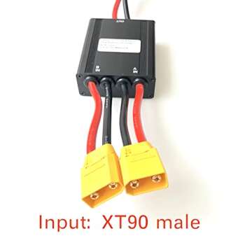 Higo Double Battery Discharge Converter for 2000W 3000W 4000W 5000W Electric Bike Dual Battery Pack Switch Balancer Input Output 24-72VDC and Electric Scooter