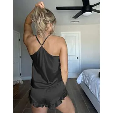 Ekouaer Women's Silk Pajamas Set - Elegant Sleepwear