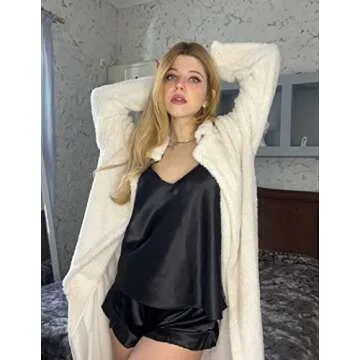 Ekouaer Women's Silk Pajamas Set - Elegant Sleepwear