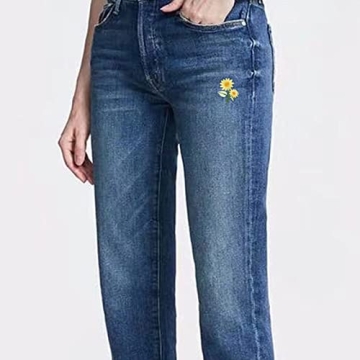 Modixun 15pcs Mini Flowers Iron On Patches for Crafting