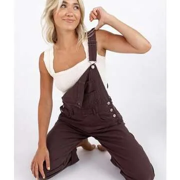 Free People Doop Tank Top for Women Going Out Crop Tops Square Neck Cami Summer Tops 2024 Beige, M/L