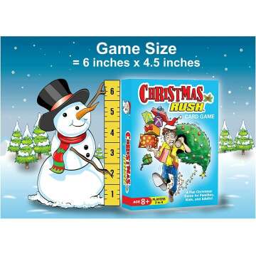 Christmas Rush Card Game for Family Fun