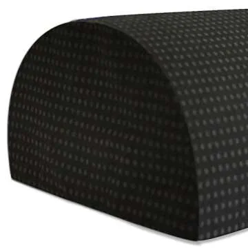 Half Moon Pillow for Leg Elevation | Ankle Knee Neck and Lumbar Support Bolster | Non-slip Removable Washable Cover by Comfort Home