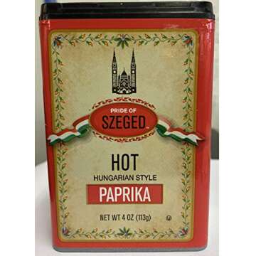 Szeged Paprika 4 Ounce (Pack of 3)
