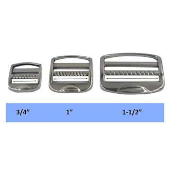 DGOL Zinc Alloy Ladder Lock Buckles - Strong & Stylish