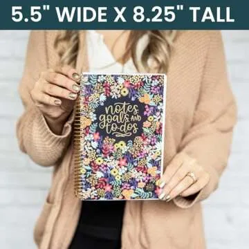 Bloom Daily Planners Bound To Do List Notebook - Stylish & Effective