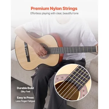 VEVOR 38 Inch Acoustic Guitar Beginner Full Starter Kit