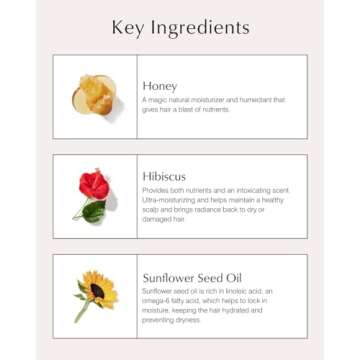 Repair Conditioner with Honey & Hibiscus for Damaged Hair