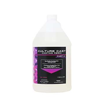 Counter Culture DIY Clear Casting Resin Kit - 2 Gallon Easy Art Epoxy Supplies
