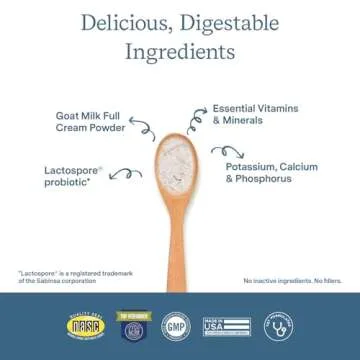 Fera Pet Organics Multivitamin Goat Milk Cat & Dog – Vet Created - Cat & Dog Multivitamin - Probiotics & Essential Vitamins & Minerals–60 Servings