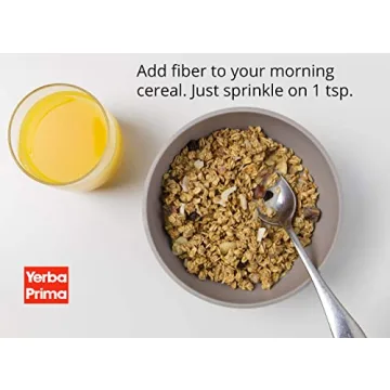Yerba Prima Psyllium Husk Powder - Sugar Free Fiber Supplement