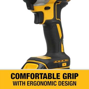 DEWALT 20V MAX Impact Driver Kit, Cordless, Storage Bag, Battery, and Charger Included (DCF787C1)