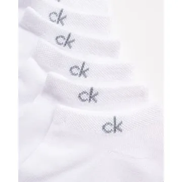 Calvin Klein Women's No Show Socks 12 Pack - Athletic Style