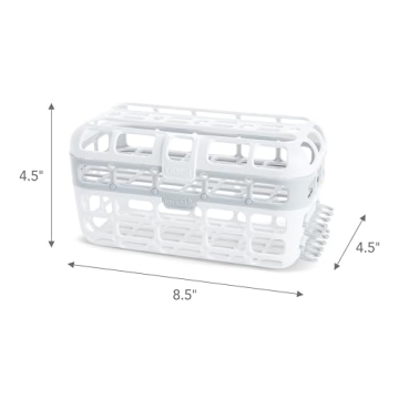 Munchkin® High Capacity Dishwasher Basket, 1 Pack, Grey