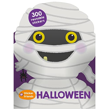 Sticker Friends: Halloween with 300 Reusable Stickers