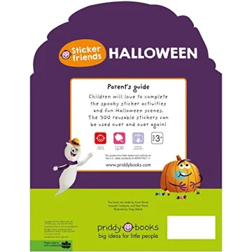 Sticker Friends: Halloween with 300 Reusable Stickers