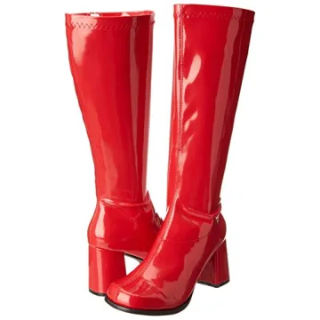 Ellie Women's Gogo Boot in Red - Perfect for Costumes