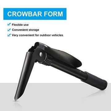 Honoson Foldable Camping Shovel for Outdoor Enthusiasts