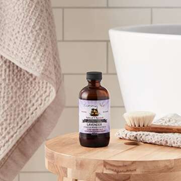 Sunny Isle Lavender Jamaican Black Castor Oil, 4 Ounce