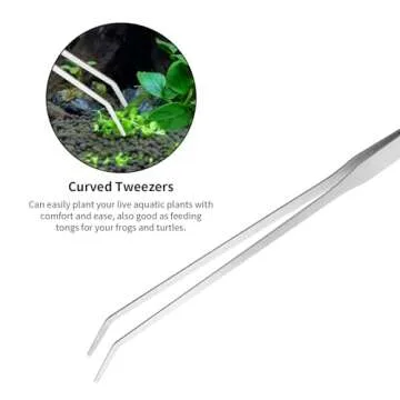 Ohtomber 4PCS Aquarium Tool Kit for Easy Maintenance