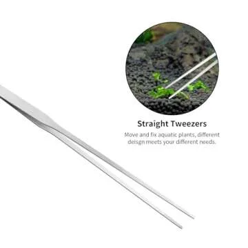 Ohtomber 4PCS Aquarium Tool Kit for Easy Maintenance