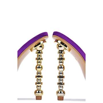 Cape Robbin Purple High Heels for Women - Size 6