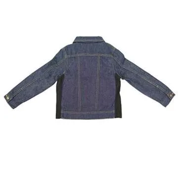 ZooVaa Stylish Kids Weighted Denim Jacket with Removable Weights