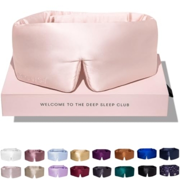 DROWSY Silk Sleep Mask for Stunning Luxury Sleep