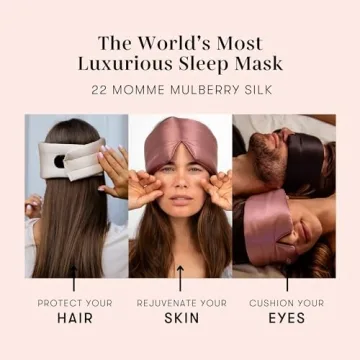 DROWSY Silk Sleep Mask for Stunning Luxury Sleep