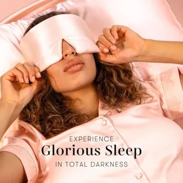 DROWSY Silk Sleep Mask for Stunning Luxury Sleep