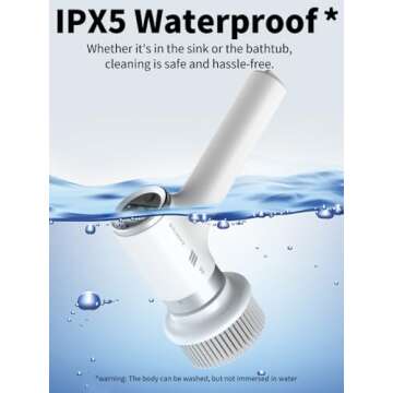 EASETIME Electric Spin Scrubber for Effortless Cleaning