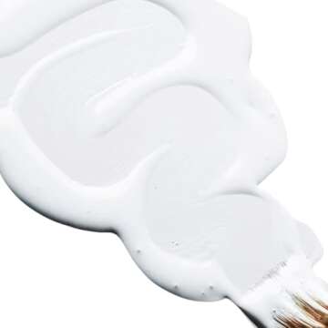 High Flow Acrylics by GOLDEN, Titanium White, 4 fl. oz. Bottle, Professional Acrylic Paint, Semi-Opaque